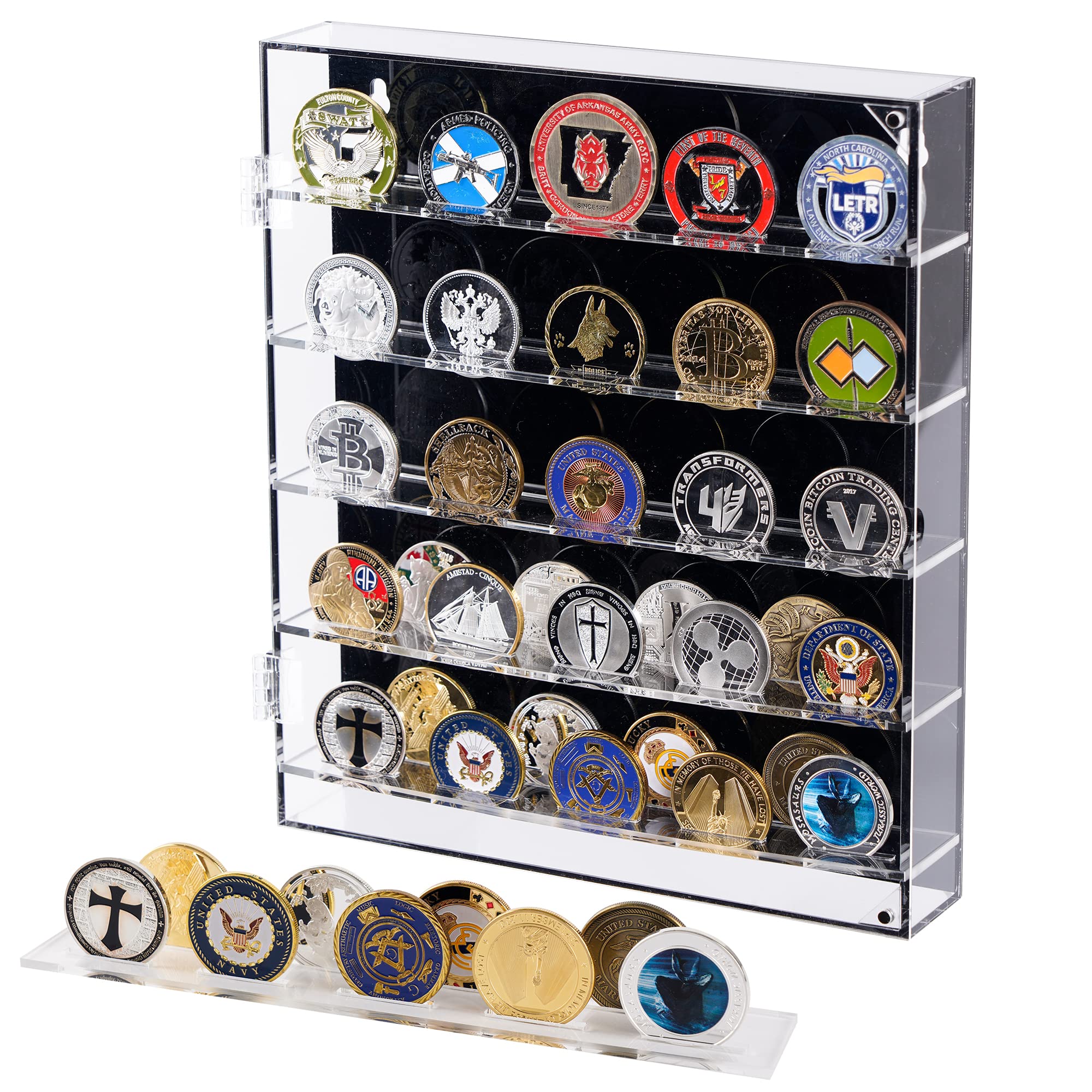 Coin Display Holders - Coin Collecting Storage - POS Display Shop