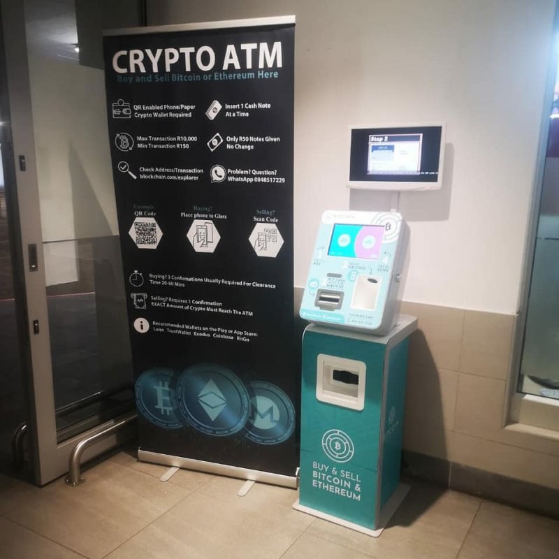 Bitcoin ATMs in Johannesburg - locations, fees, user guide - FurtherAfrica