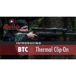 Burris Optics BTC 35 V2 Thermal Clip-On 1X Scope, Stadiametric Ranging, Black - AGAR Limited