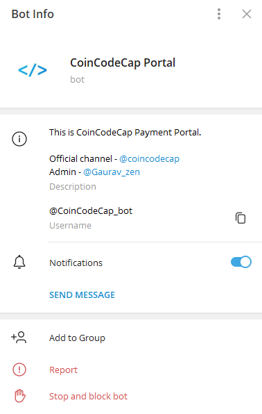 How to Easily Accept Crypto via Telegram Bot