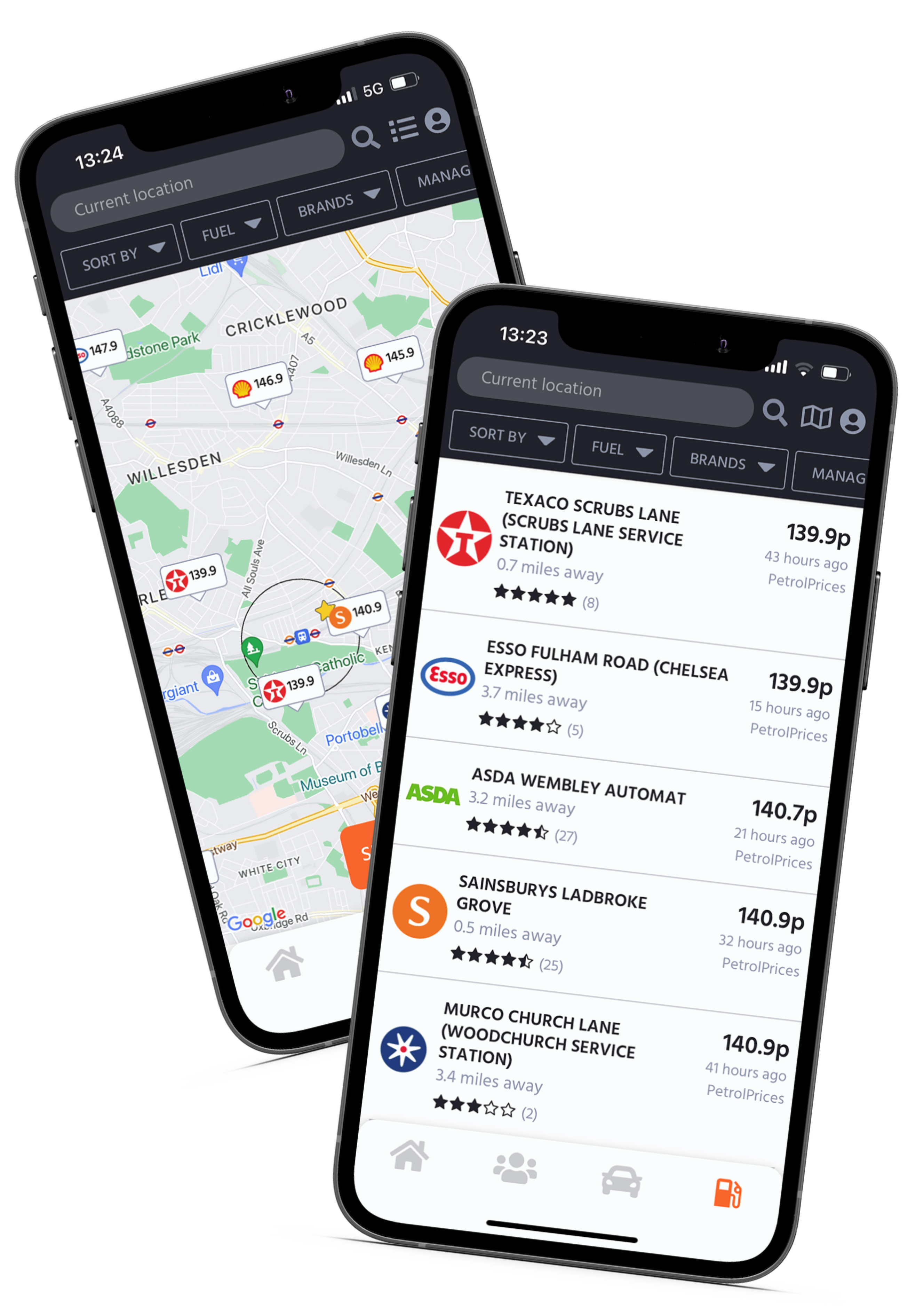 Top 5 fuel finder apps in the UK | Tradesure Insurance