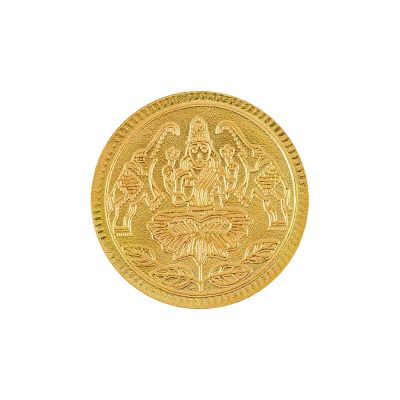 Laxmi 1 grams 22 kt Gold Coin