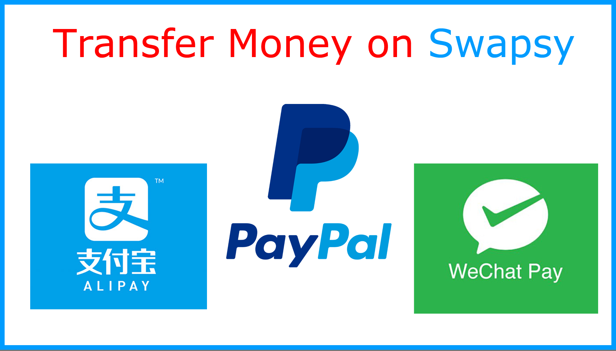 Exchange PayPal USD to AliPay CNY