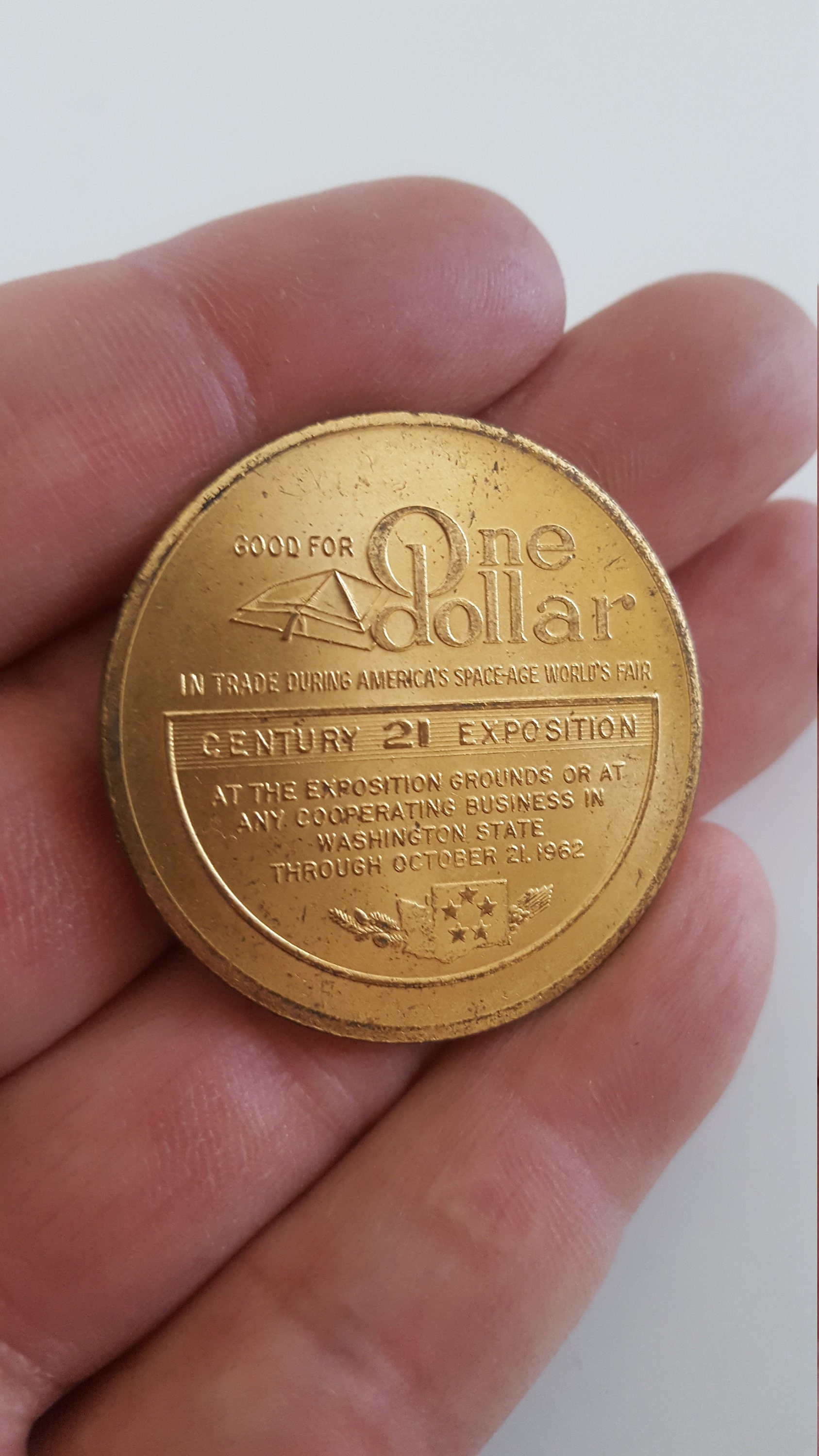 Found Item: A Space Age Coin? – Greater Atlanta Coin Shows Commentary