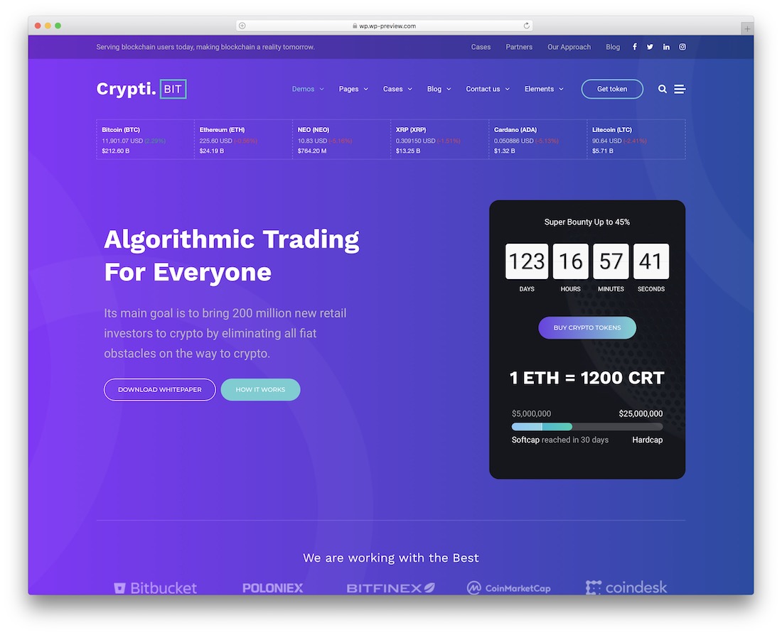 Free Crypto Website Template | Figma Community