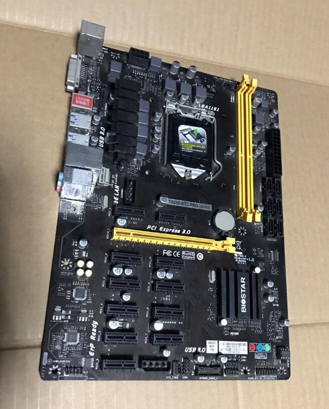 Biostar TBBTC Pro Crypto Mining ATX Motherboard - Motherboards- Macrotronics - Computer Store