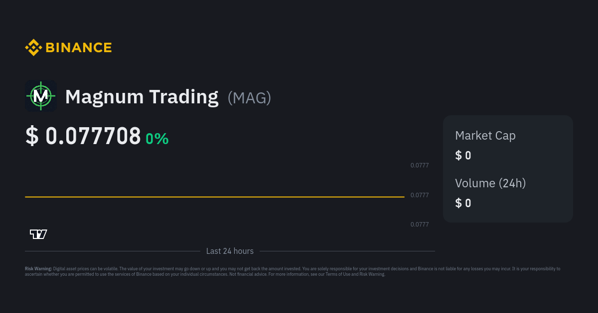 MagDive (MAG) Price, Chart & News | Crypto prices & trends on MEXC