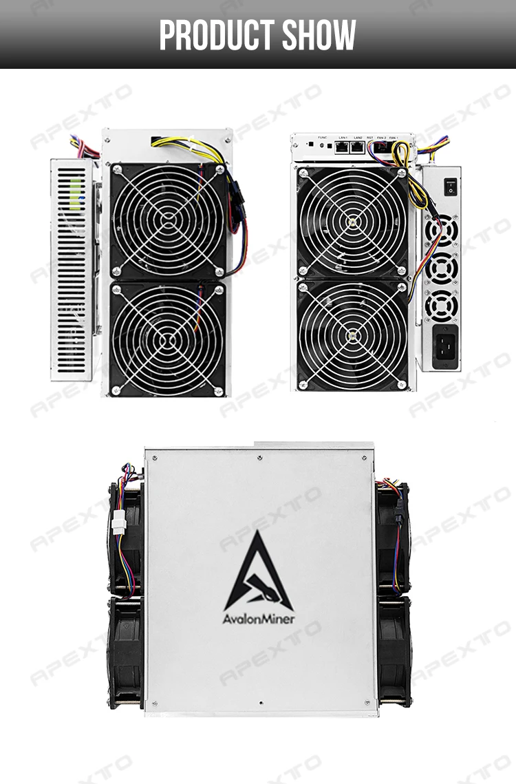 Canaan Avalon 85th/s Miner - CryptoMinerBros