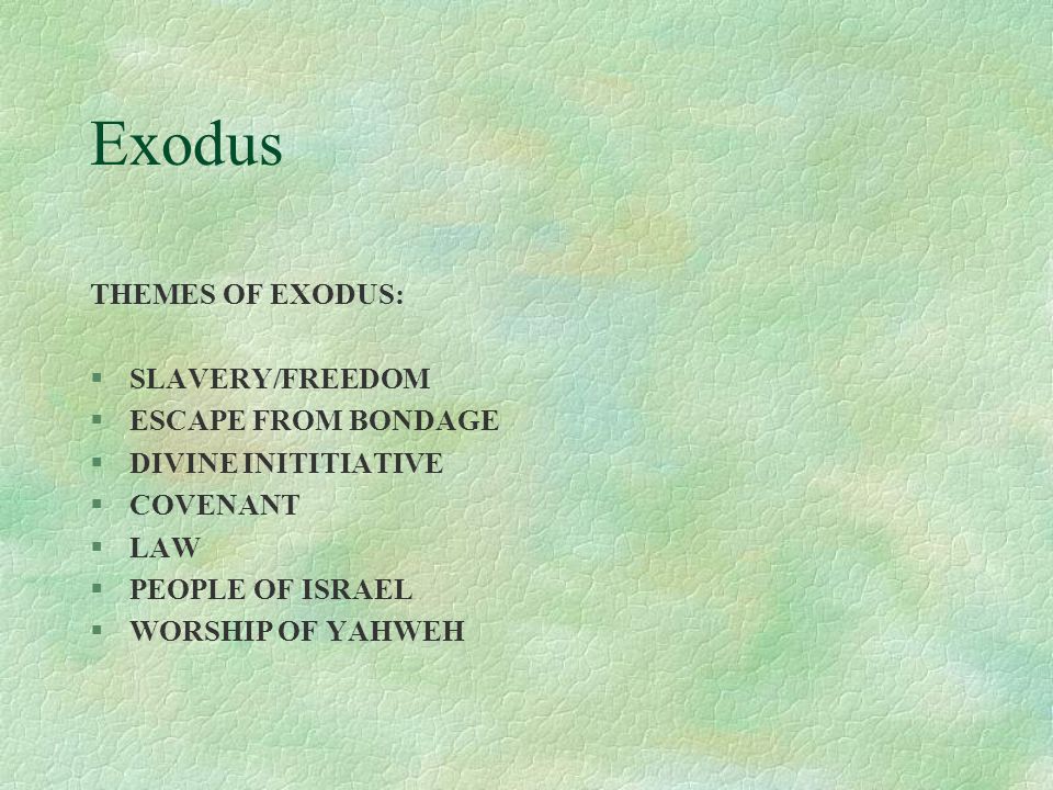 Metaphysical meaning of Exodus (mbd) | Truth Unity