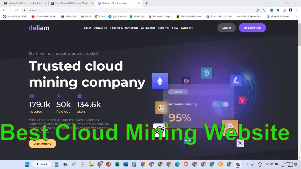 Miner - Earn real Bitcoins with Youhodler's Cloud Miner