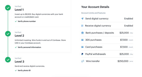 Coinbase now offers instant cash withdrawals of up to $,