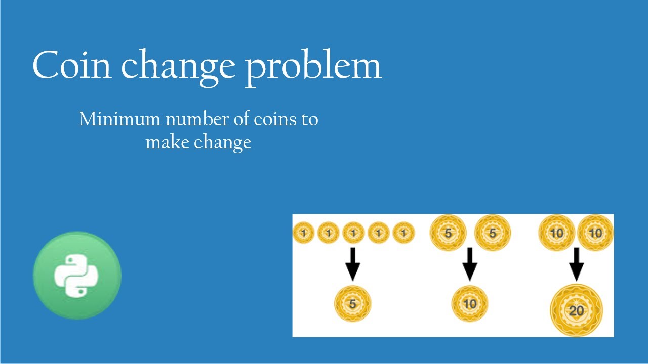 minimum coin brute force | Python Fiddle