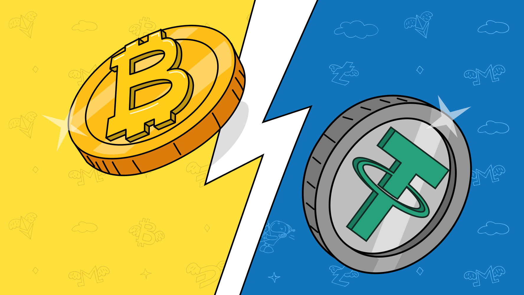 USDT vs BTC Comparison | Compare Tether USD versus Bitcoin | family-gadgets.ru