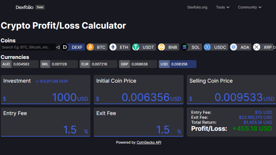 Bitcoin (BTC) mining profitability calculator