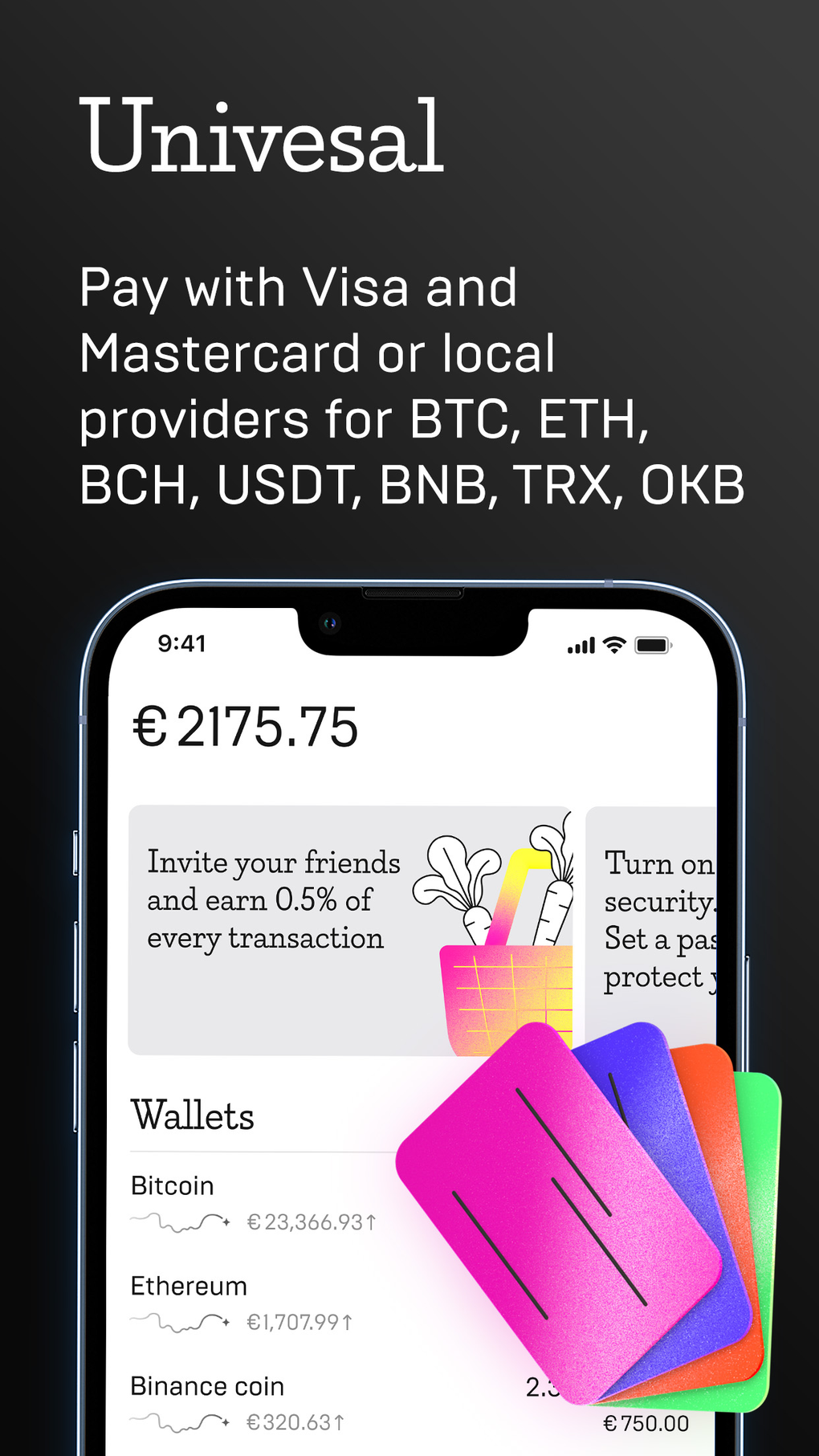 Mercuryo Bitcoin Cryptowallet for iPhone - Download