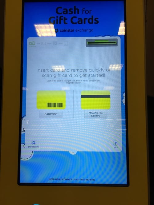 Coinstar Gift Card Exchange Kiosk Near Me (Convert Gift Card to Cash) - One Fine Wallet