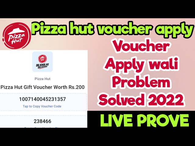 FREE Pizza Hut Gift Card | PrizeRebel