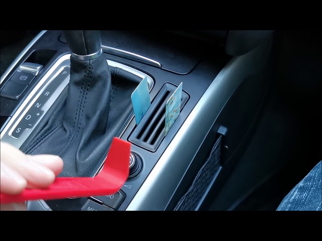 Ashtray Sliding Cover Removal | Audi TT Forum