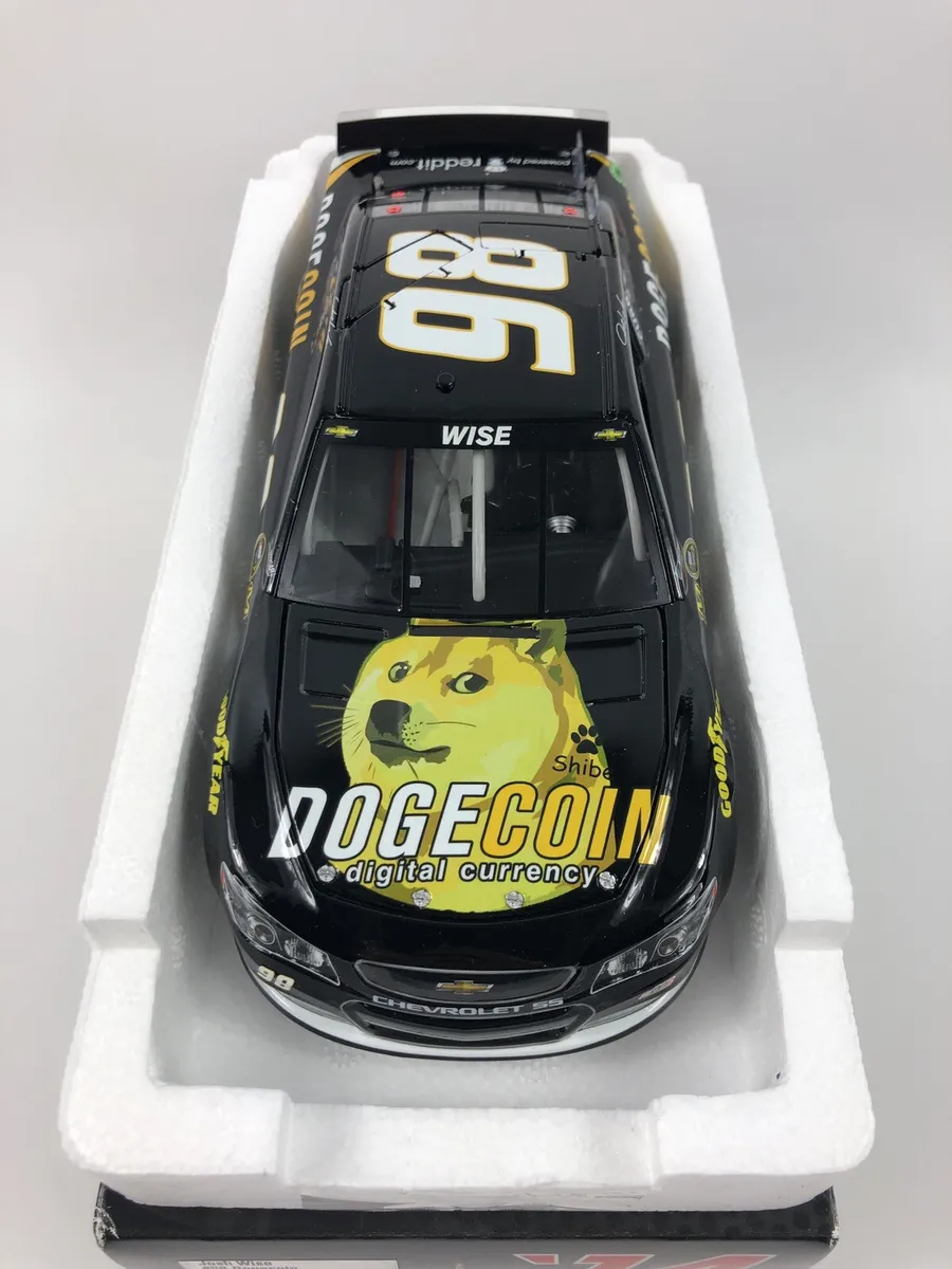 Josh Wise #98 Dogecoin Ford | Model Racing Cars | hobbyDB