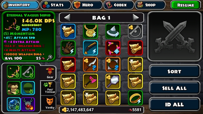 Download Dungeon Quest (MOD, Free Shopping) APK for android