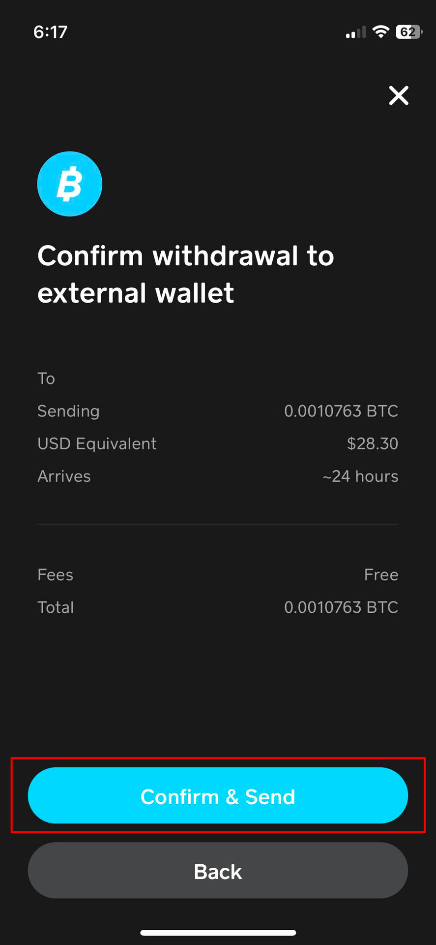 How To Send Bitcoin From Cash App To Another Wallet: 5 Steps