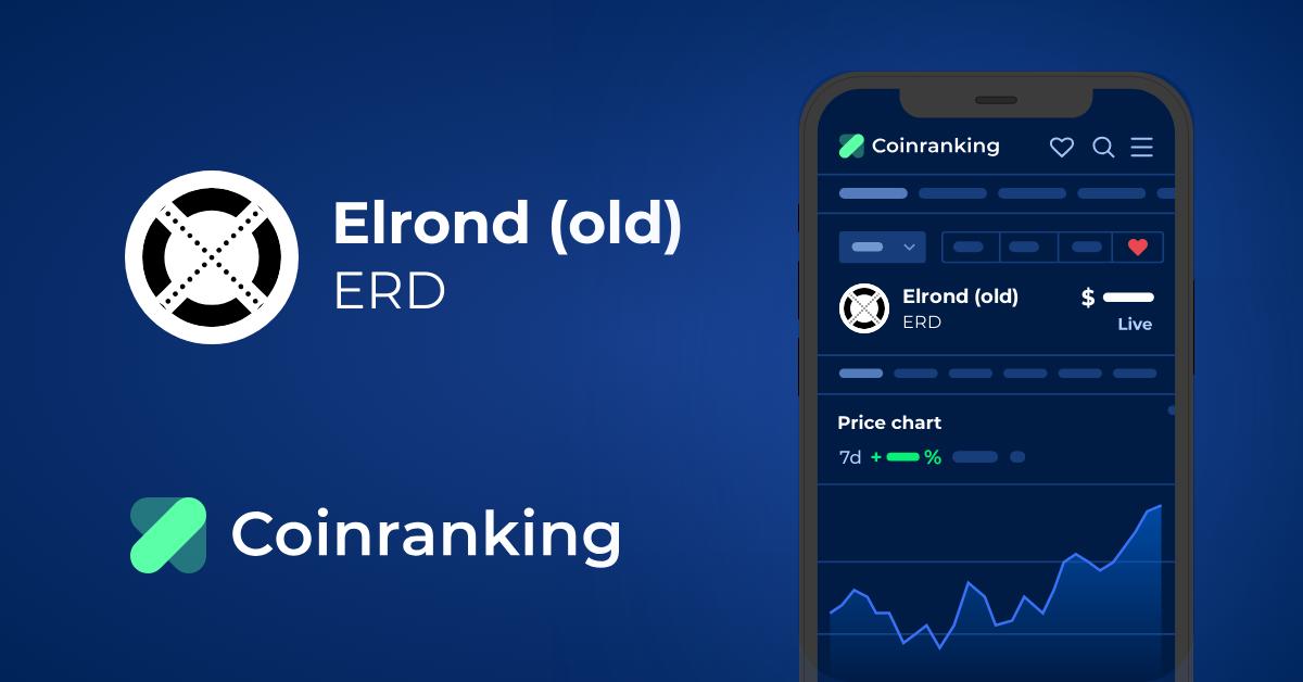 ELDORADO TOKEN price today, ERD to USD live price, marketcap and chart | CoinMarketCap