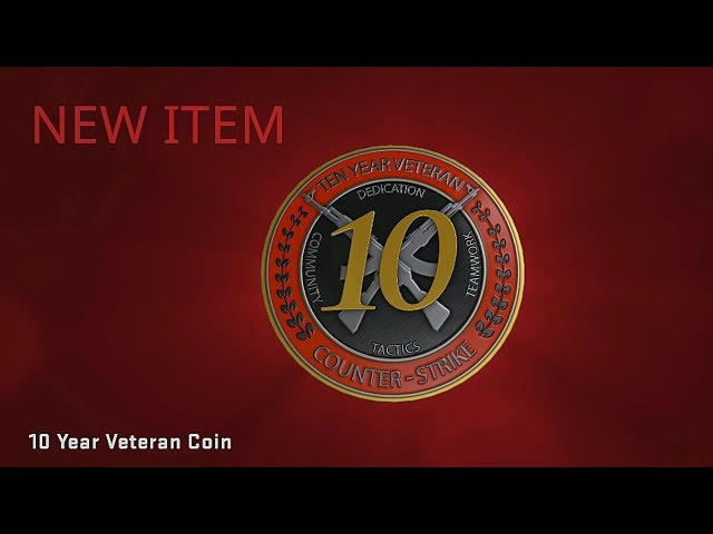 CSGO Prime Account with 5 and 10 Years Veteran Coin and Steam Badge