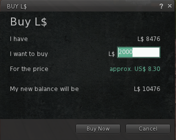 Buying Linden Dollars & Selling Linden Dollars : Linden Lab