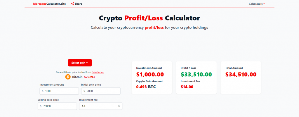 Free Crypto Profit Calculator India | Calculate Profit or Loss from Crypto Transactions with KoinX
