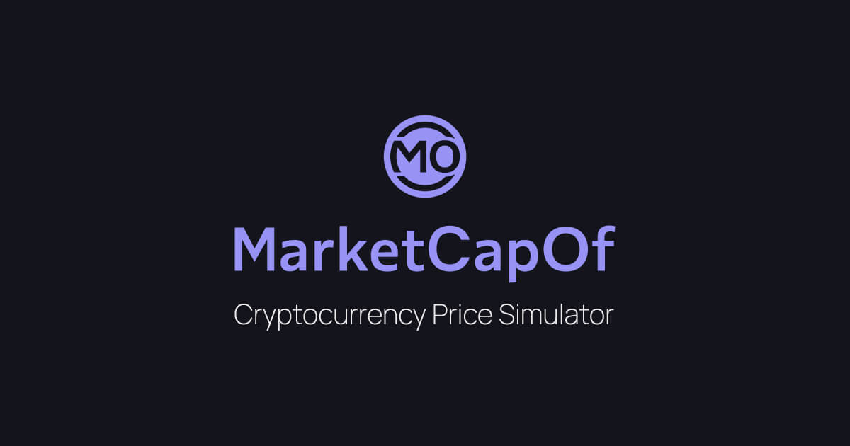 MarketCapOf | Crypto & Stocks Market Cap Calculator