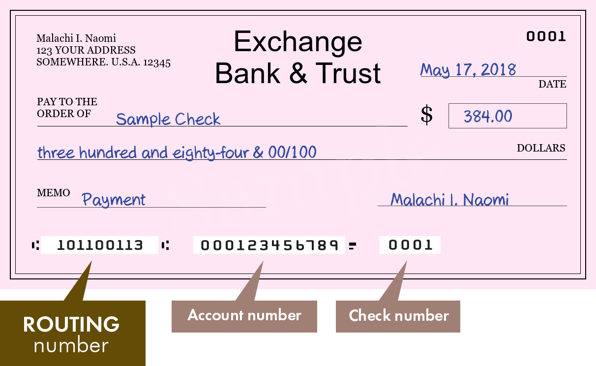 Exchange Bank & Trust Financial Reports