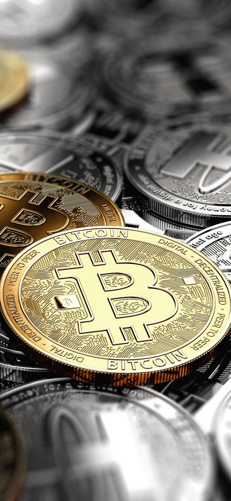 Bitcoin on Paper Live Wallpaper - free download