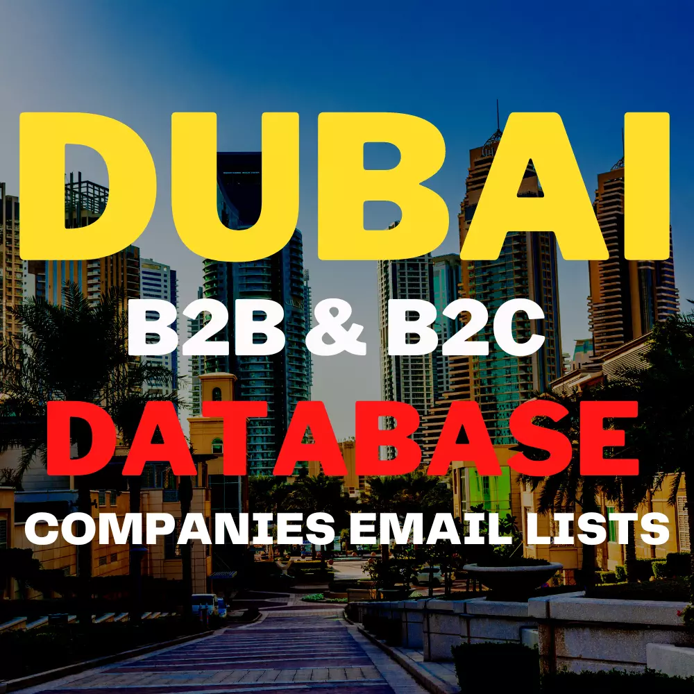 B2B Email Database Dubai - Data Provider Company in Dubai