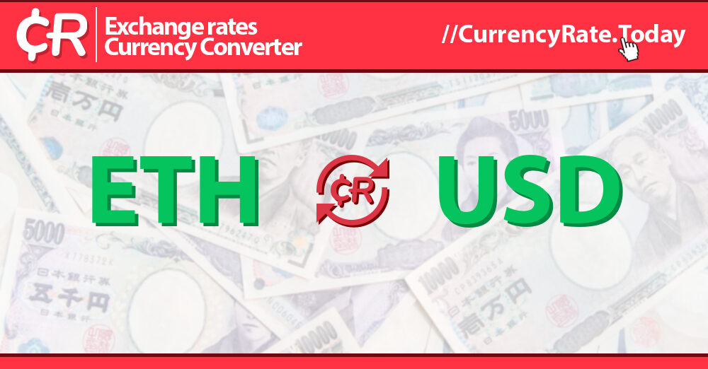 1 ETH to USD | Convert Ethereum to US Dollars | Revolut United Kingdom