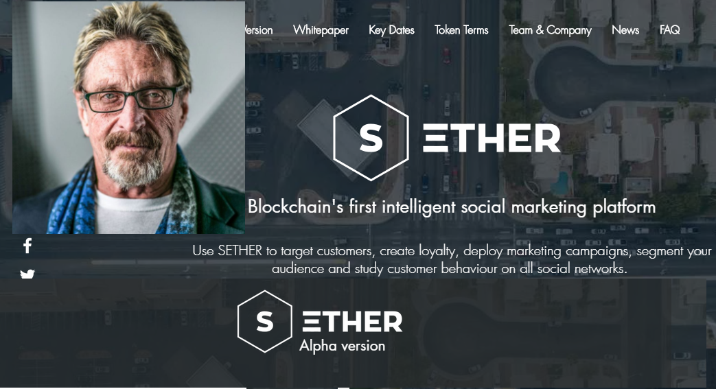 SETH ($) - Sether Price Chart, Value, News, Market Cap | CoinFi