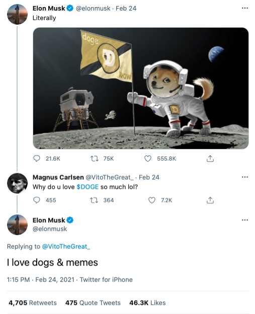 Dogecoin jumps after Elon Musk replaces Twitter bird with Shiba Inu | CNN Business