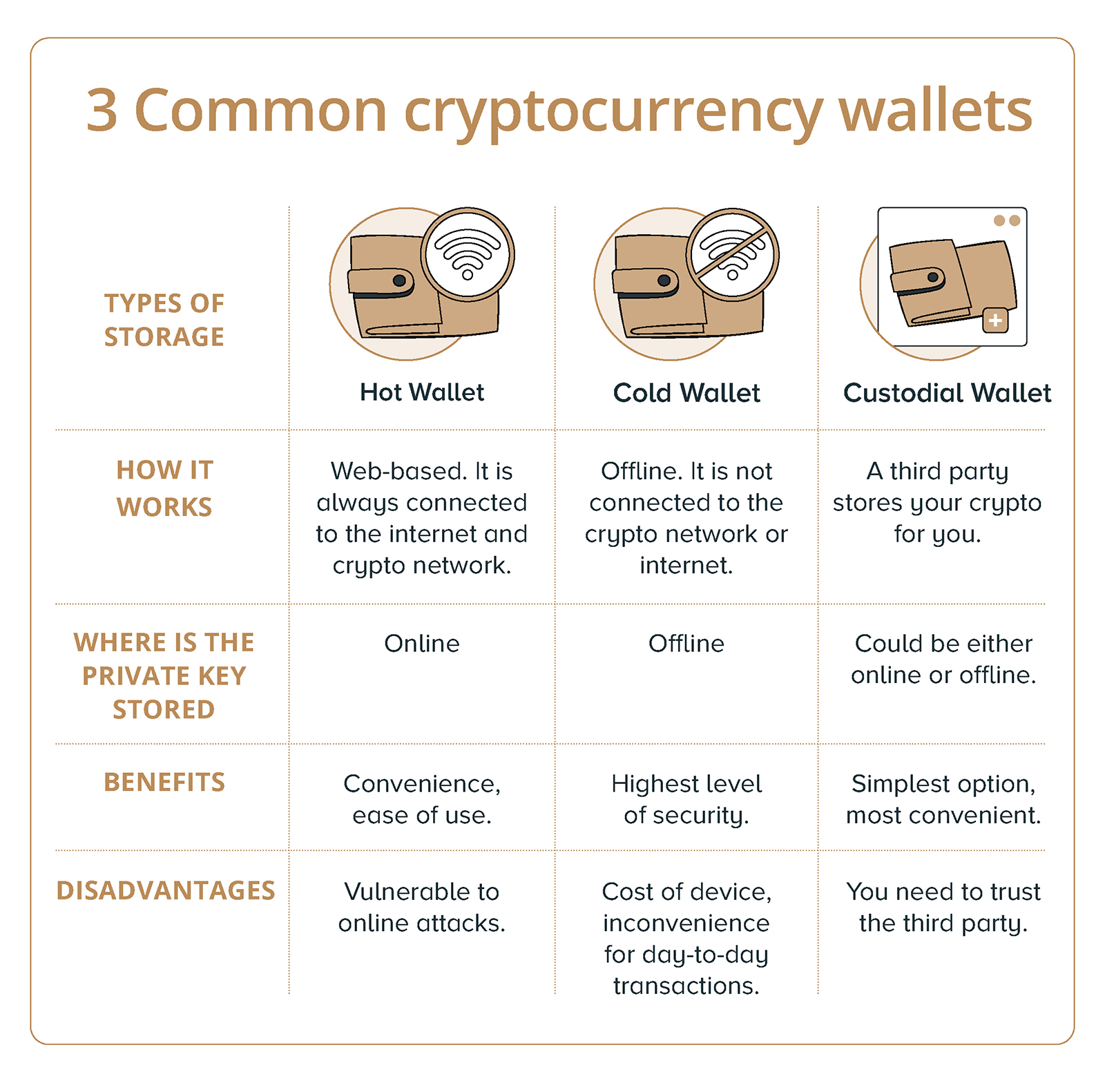 How to Store Crypto Currency - A Wallet Guide | Banked NZ