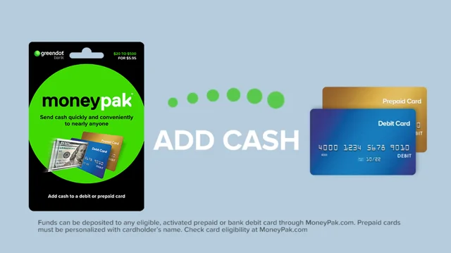 MoneyPak – MoneyPak by Green Dot – Deposit Money to Any Cards