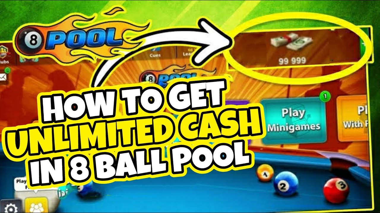 8 Ball Pool MOD APK Long Line, Auto Win, menu - Free Download