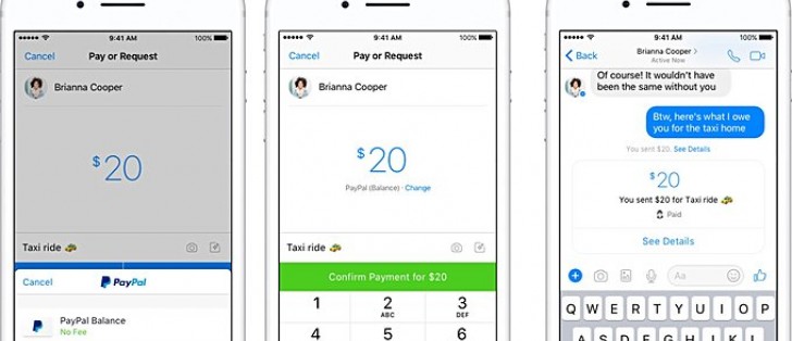 Facebook Messenger users can now send/receive money through PayPal - family-gadgets.ru news