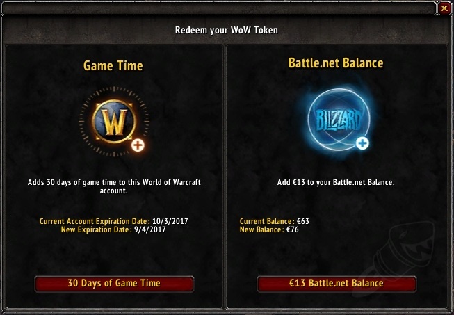 Guide to Obtaining and Selling the WoW Token - Wowhead