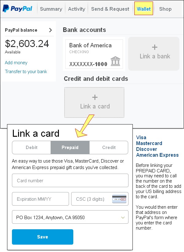 Solved: Paying with ebay gift card, and credit card linked - The eBay Community