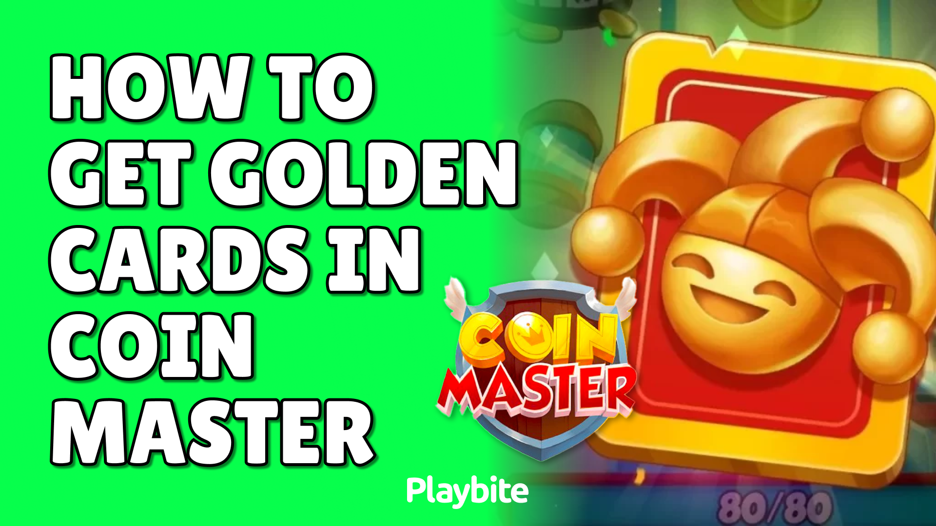 How to get golden card in coin master 