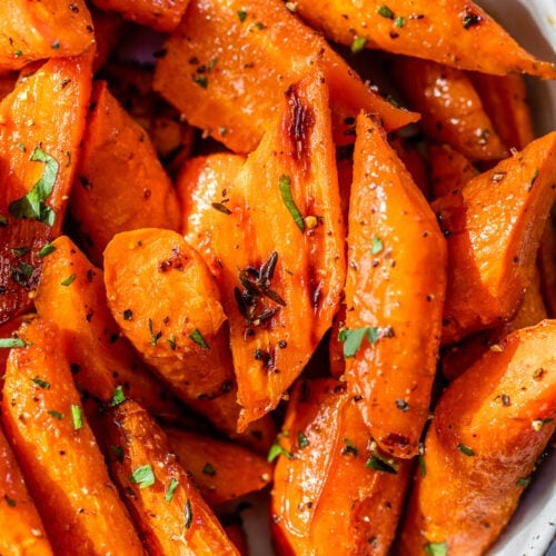 Coffee Glazed Carrot Coins – Floating Kitchen