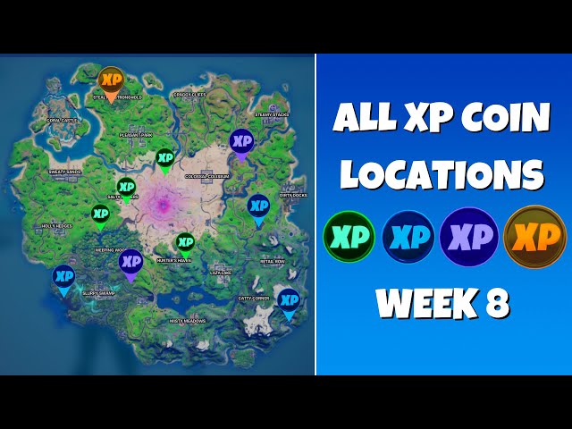 Where to find all the XP Coins in Fortnite Chapter 2, Season 5, Week 11 - Dot Esports