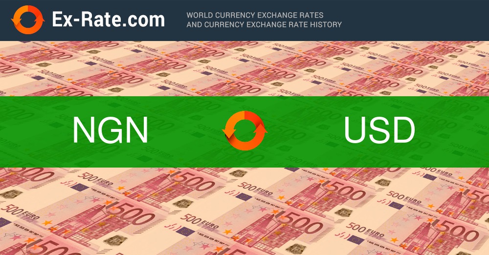 NGN to USD - What is Nigerian nairas in US dollars?