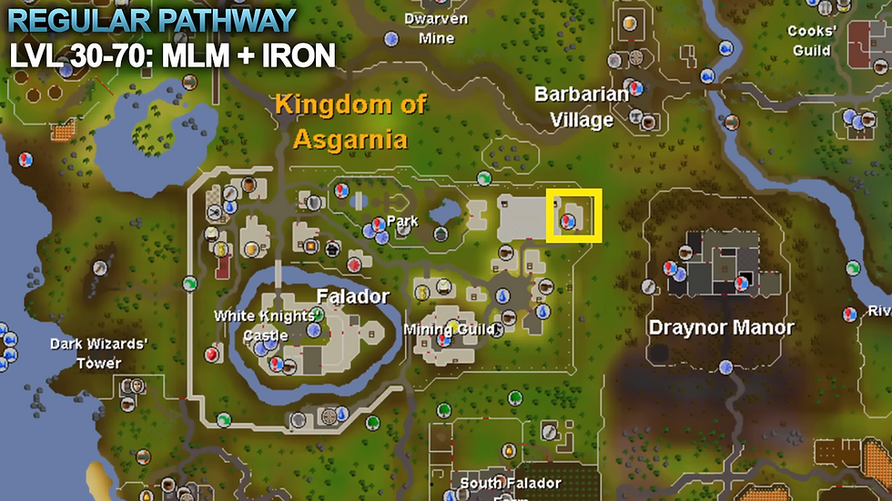 OSRS Motherlode Mine Guide | AFK Mining Experience - OSRS Guide