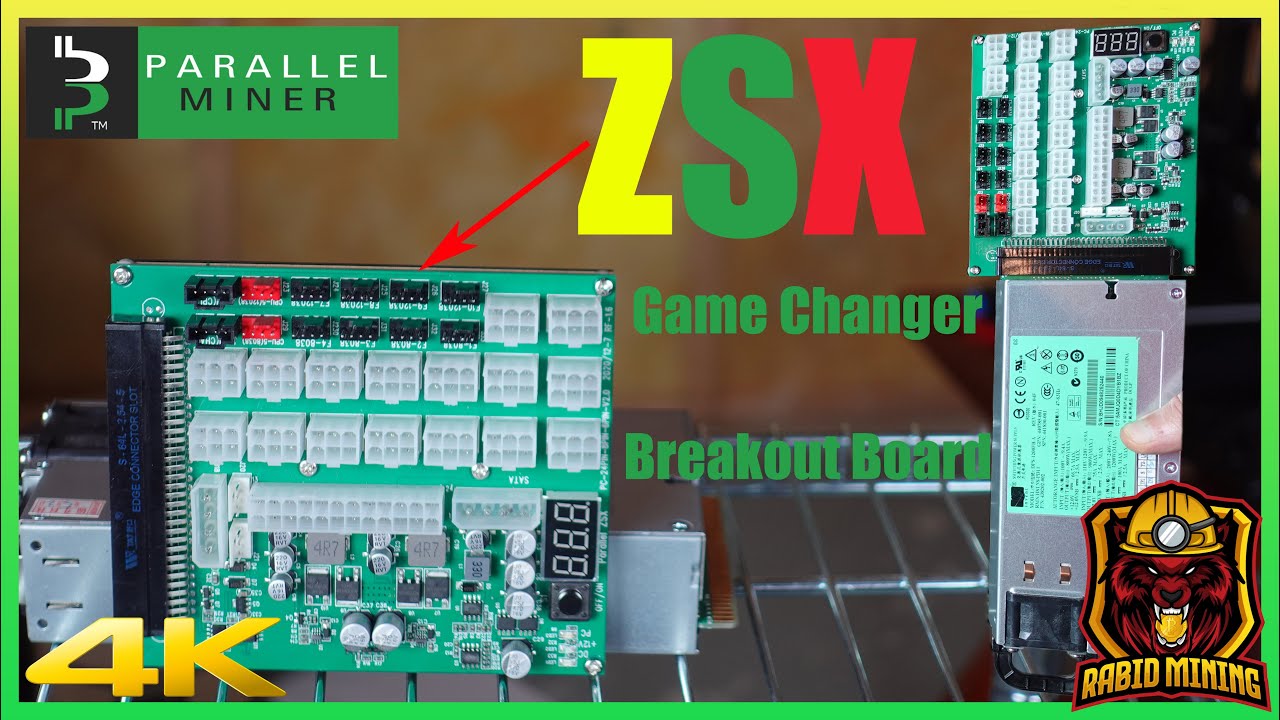 Parallel Miner-ZSX AMP BREAKOUT BOARD 16 PORTS – Pi+® (PiPlus®)