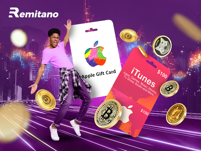 GiftoCash: Convert iTunes Gift Cards to Cryptocurrencies