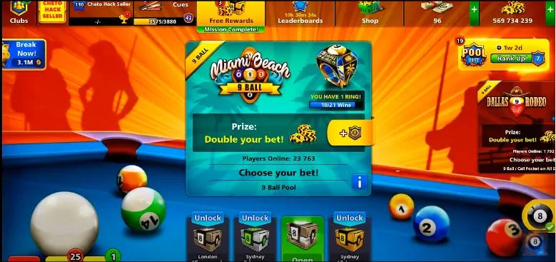 Scarica Cheat 8 Ball Pool tool free Coins and Cash - Prank APK per Android - Ultima Versione